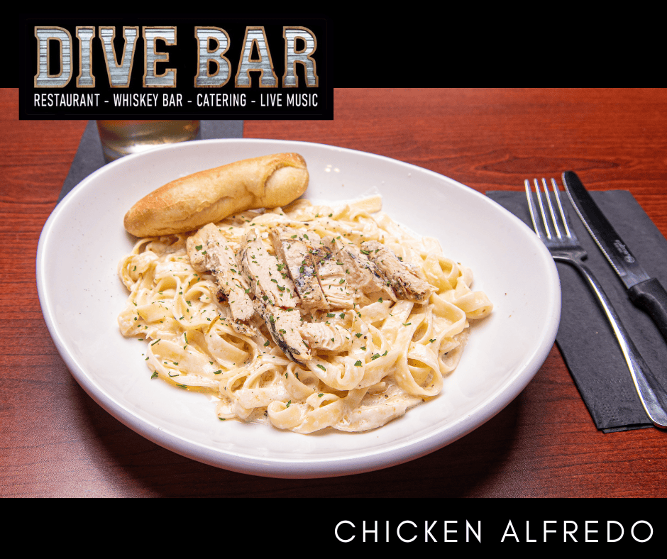 chicken alfredo dive bar como restaurant columbia missouri