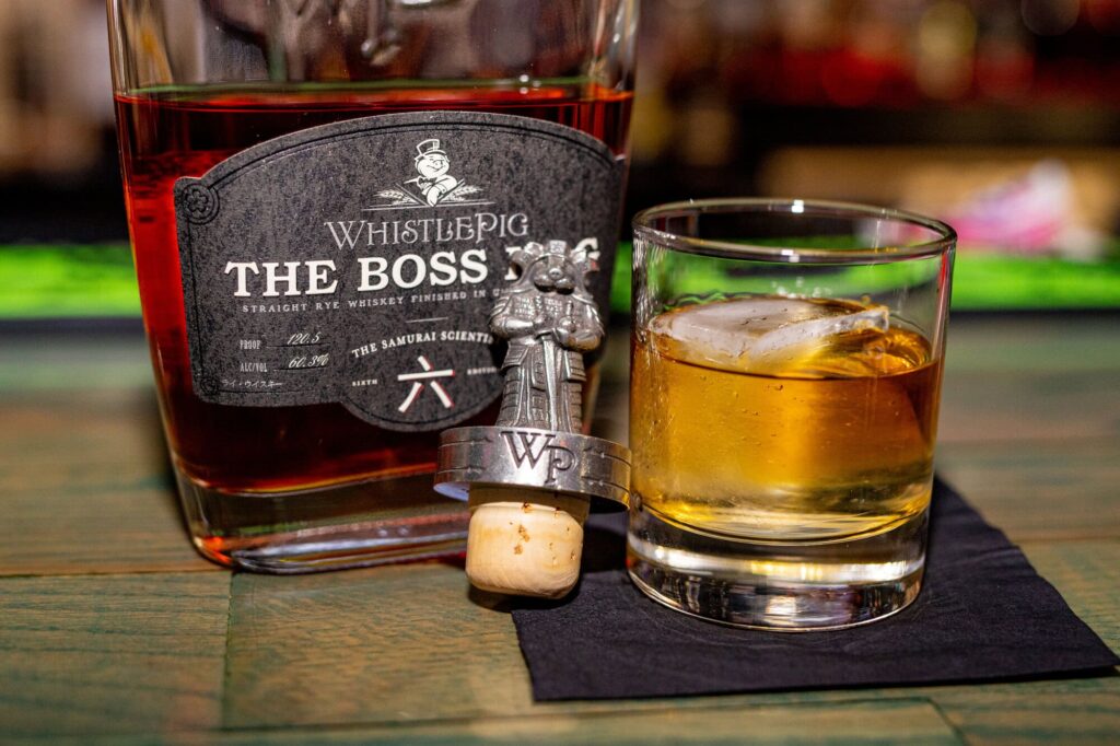 The Boss Hog Whistle Pig at Dive Bar Como Columbia Missouri Whiskey Bourbon