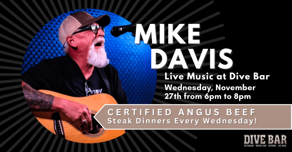 Mike Davis Music at Dive Bar Como Thanksgiving live music columbia missouri 