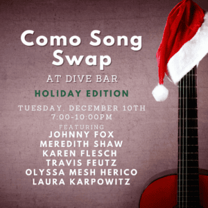 Como Song Swap at Dive Bar Columbia Missouri original music songwriter live