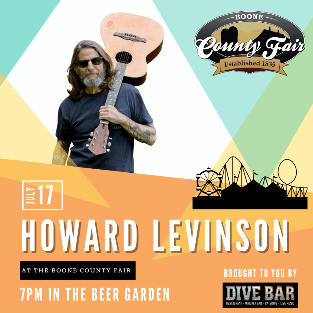 Howard Levinson at the Boone County Fair flyer