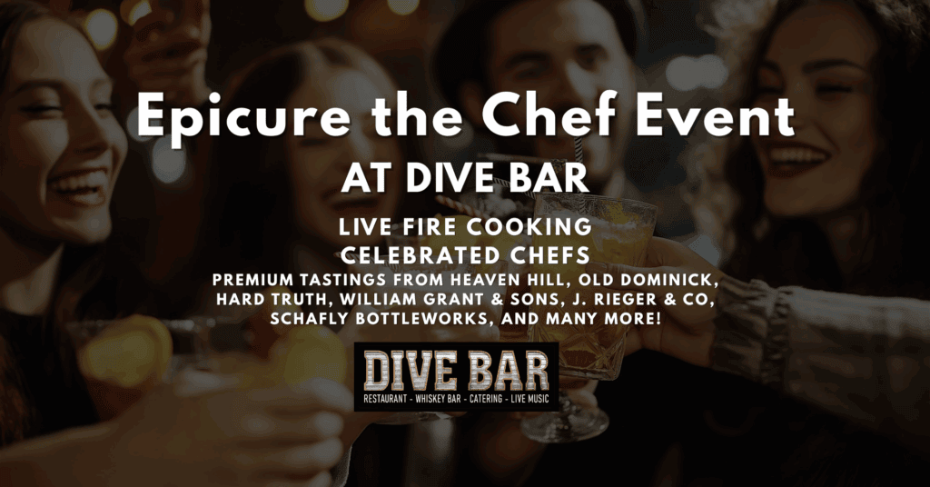 Epicure the Chef event at Dive Bar flyer.
