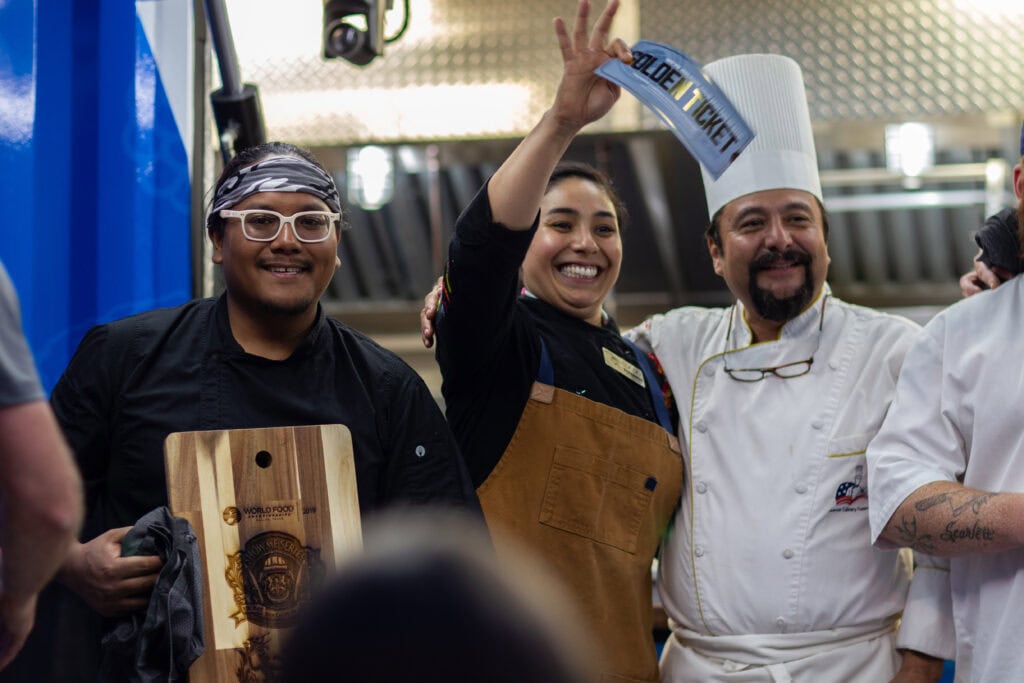 chef winner at the chefs on fire event photo by Epicure The Event