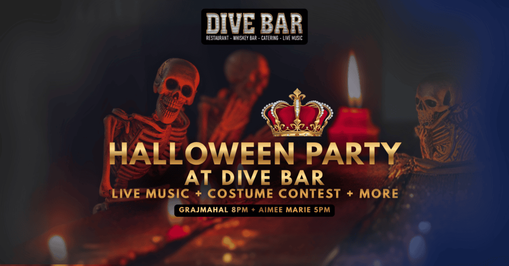 Halloween Party at Dive Bar Flyer